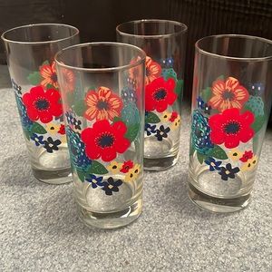 Set of 4 Pioneer Woman kitchen glasses